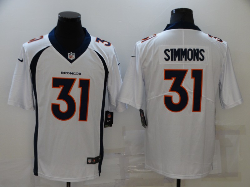 Nike Broncos 31 Justin Simmons White Vapor Untouchable Limited Jersey,We sell and wholesale Nike Broncos 31 Justin Simmons White Vapor Untouchable Limited Jersey on line form chian!